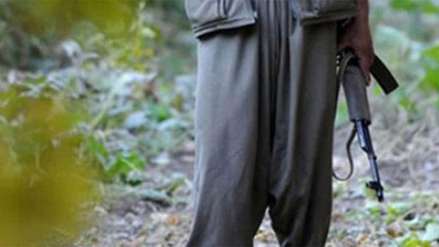 Turuncu listedeki terörist teslim oldu