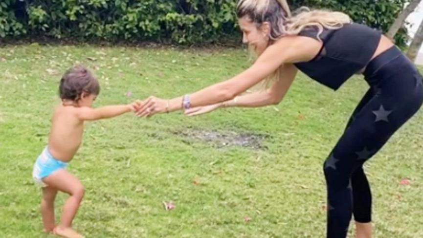Martha Graeff’ten bebek adımları videosu