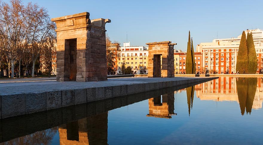 Mısır'ın İspanya'ya hediye ettiği Debod Tapınağı - Seyahat ...