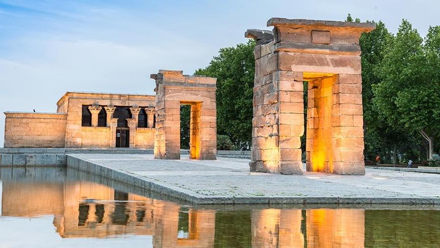 Mısır’ın İspanya’ya hediye ettiği Debod Tapınağı