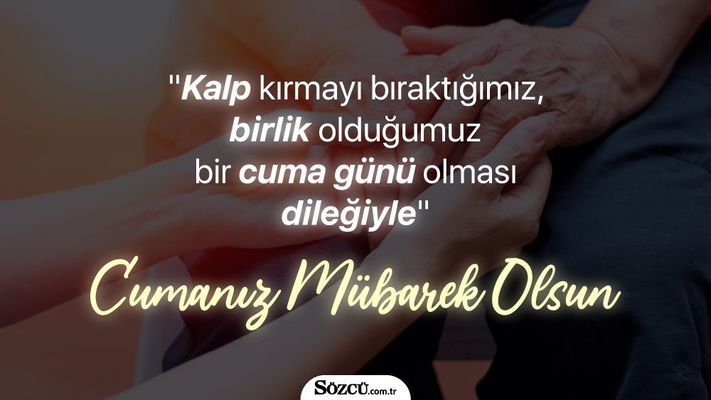 * “Kapınıza gelen bir kediye, camınıza konan bir kuşa sırtınızı dönmeyin. Unutmayın ki bu evren bizler kadar onların da. Cumanız mübarek olsun”