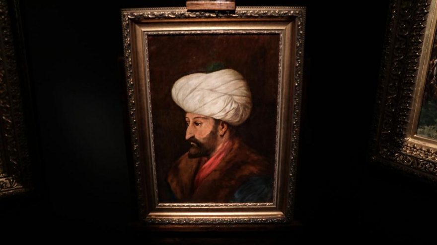 Fatih Sultan Mehmet’in portresi ilk defa sergilenecek