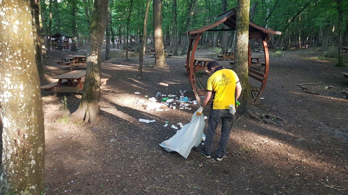Belgrad Ormani Copluge Dondu Ormandan Iki Gunden 29 Ton Cop Toplandi Son Dakika Yasam Haberleri