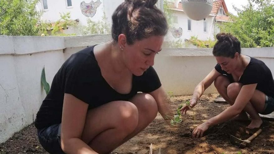 Özge Borak organik tarıma başladı