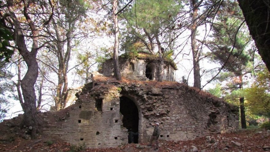 Kurşunlu Manastırı’nda çökme tehlikesi