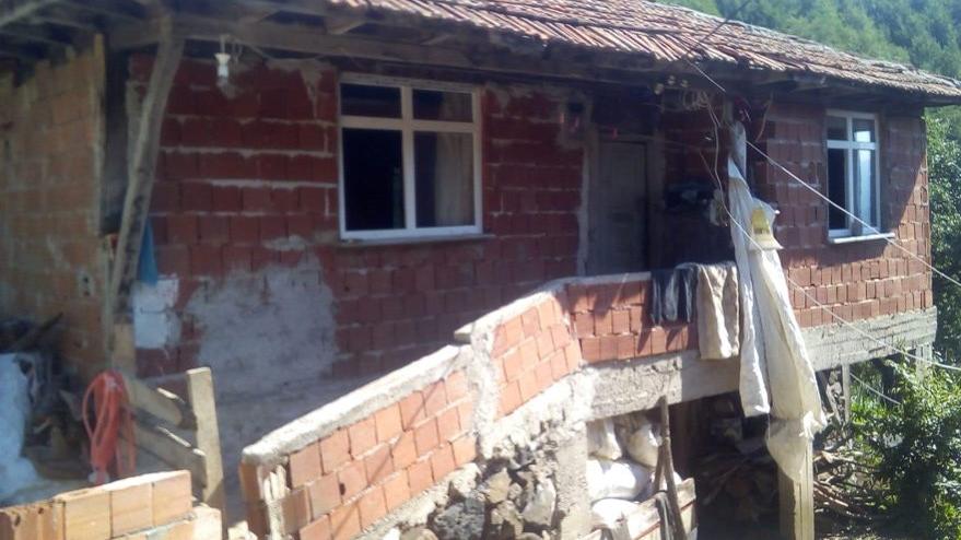 Şehidin evi sıfırdan yapılacak