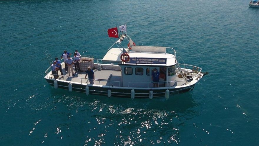 Muğla’da denizden 420 bin 288 poşet katı atık toplandı