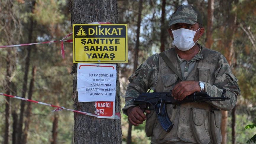 31 işçinin bulunduğu şantiye karantinaya alındı!