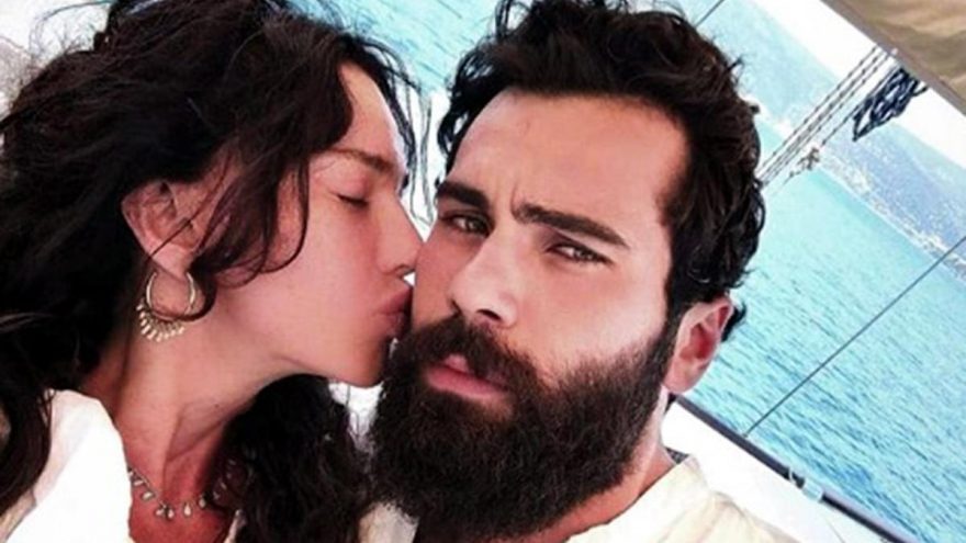 Hande Ataizi genç sevgilisiyle tatilin keyfini çıkartıyor