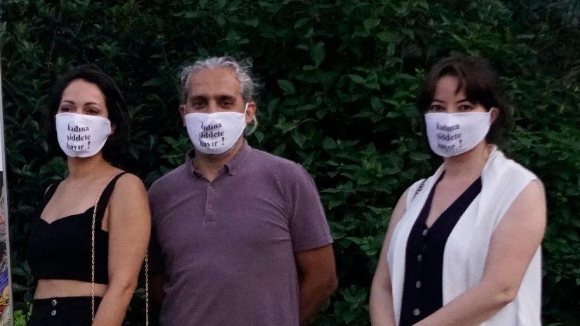 Ceviz Ağacı’nın oyuncularından kadın cinayetlerine karşı anlamlı eylem