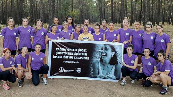 Pınar için koştular