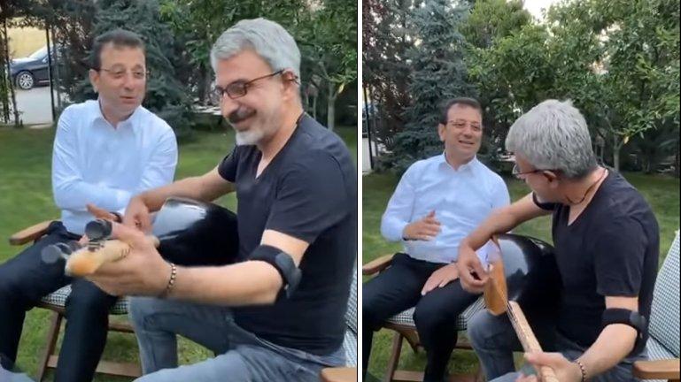 Ekrem İmamoğlu’ndan türkü sürprizi