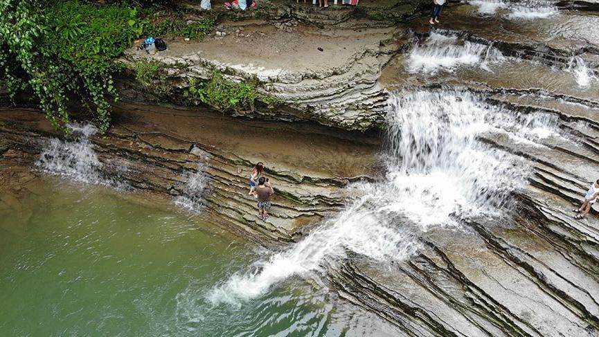 Karadeniz’in gizli cennetlerinden Gülderen Şelalesi