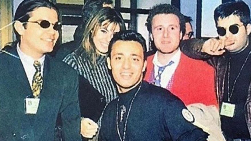 Defne Samyeli ve Mustafa Sandal aynı karede