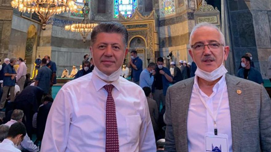 Ayasofya açılışından maskesiz fotoğraf paylaşan bir AKP’li vekilde daha corona çıktı