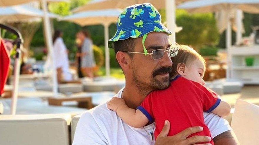 İbrahim Çelikol’dan oğluyla tatil paylaşımı