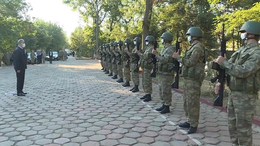Bakan Akar’dan Yunanistan sınırının sıfır noktasında kritik mesajlar
