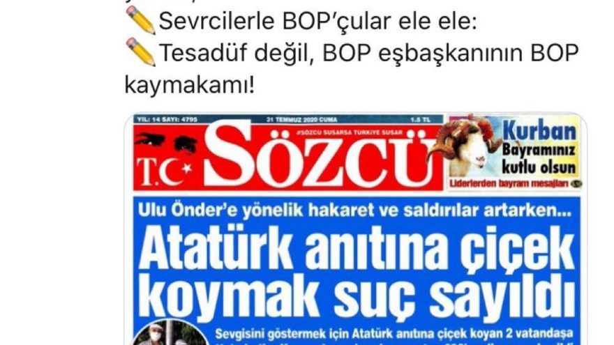 CHP’li Tezcan’dan Karacasu kaymakamına tepki