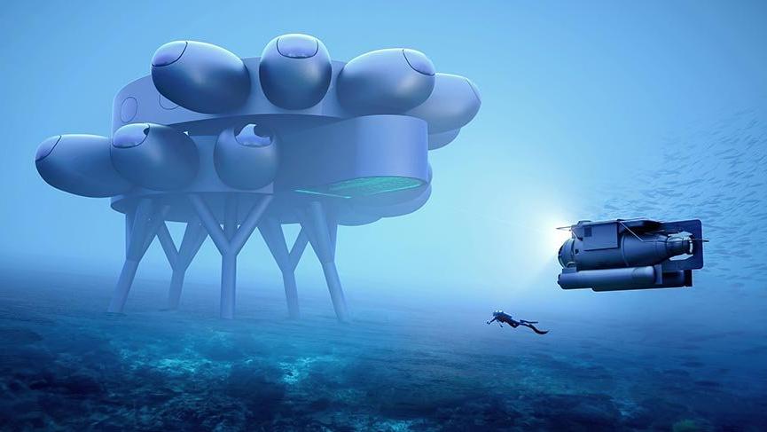Cousteau’nun torunu sualtına yaşam istasyonu kuruyor