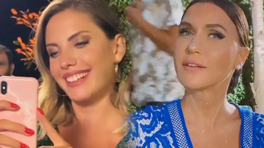 Eda Ece ve Şevval Sam sette çok eğleniyor!