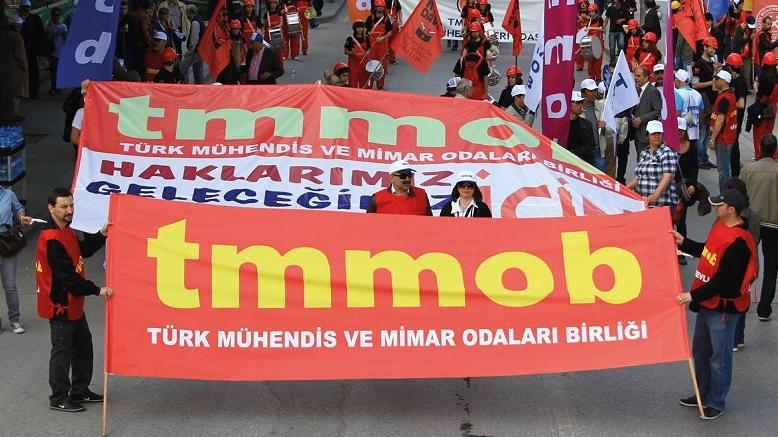 “TMMOB’a, akademik meslek odalarına ve barolara dokunma!”