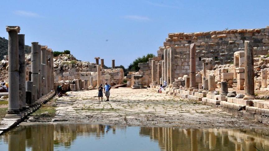 Patara’ya ziyaretçi akını