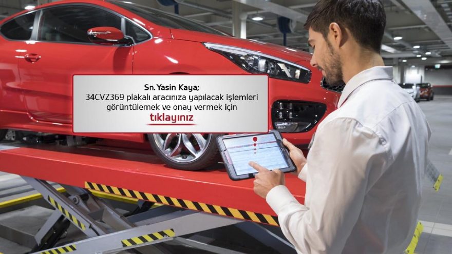 Kia’dan temassız servis hizmeti