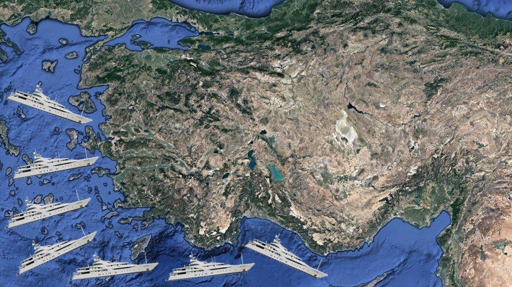 mega yatlarin favori rotasi turkiye