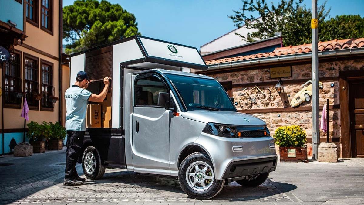 kucuk esnafa yerli elektrikli mini