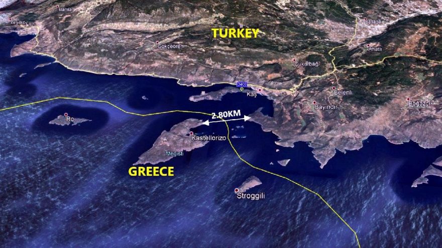 Yunanistan Meis’e feribotlarla asker çıkardı, Lozan ve Paris Barış Antlaşmalarını ihlal etti