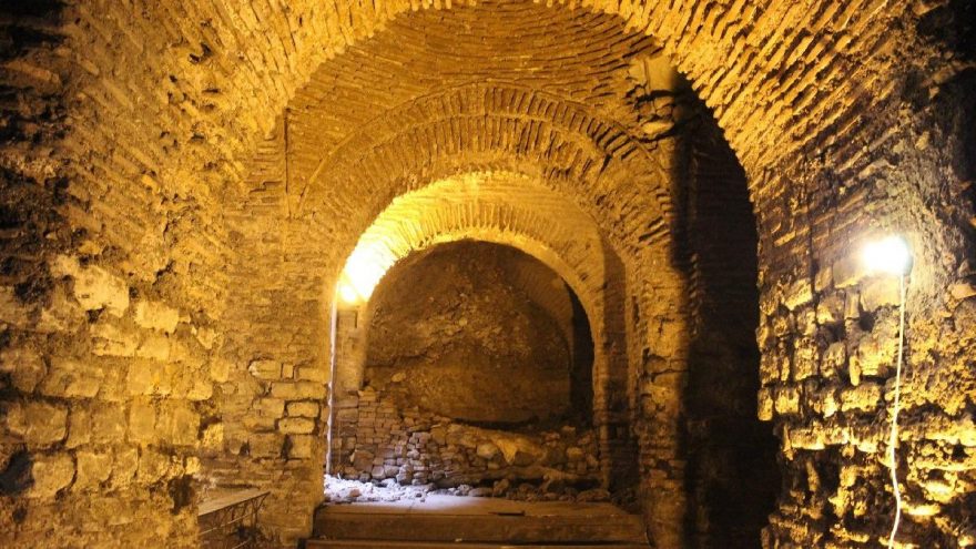İstanbul’un gizli sarayı böyle görüntülendi
