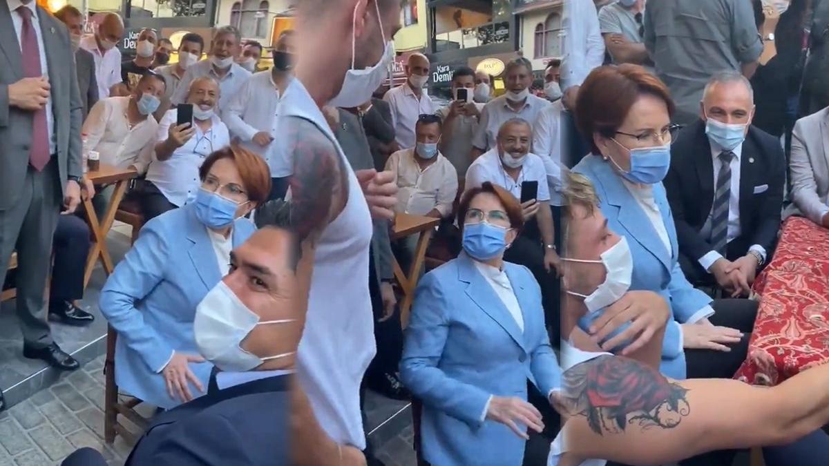 Akşener warned the young man abandoned by his girlfriend: Do not force the girl, I will break her leg