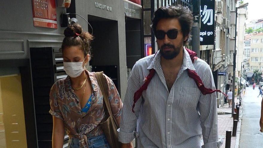 Melisa ve Umut aşkını resmileştiren kare