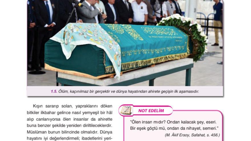 Kefenli, kabirli, tabutlu, cehennemli eğitim