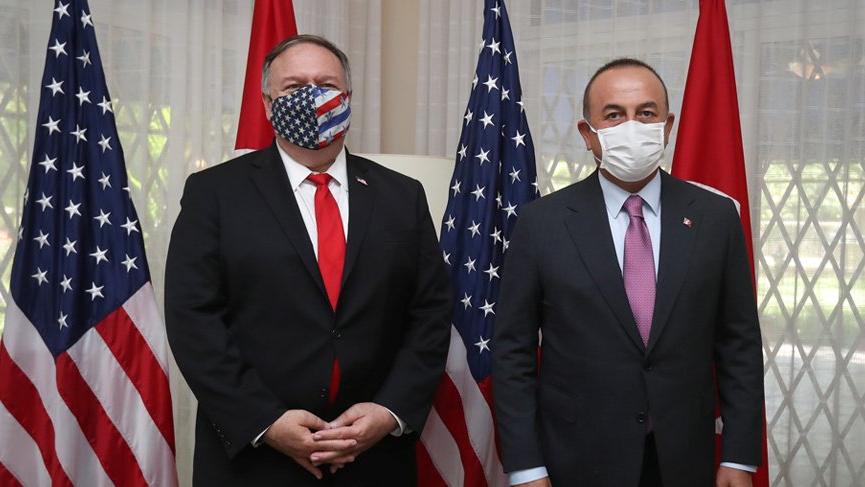 Çavuşoğlu ile Pompeo arasında Doğu Akdeniz görüşmesi!