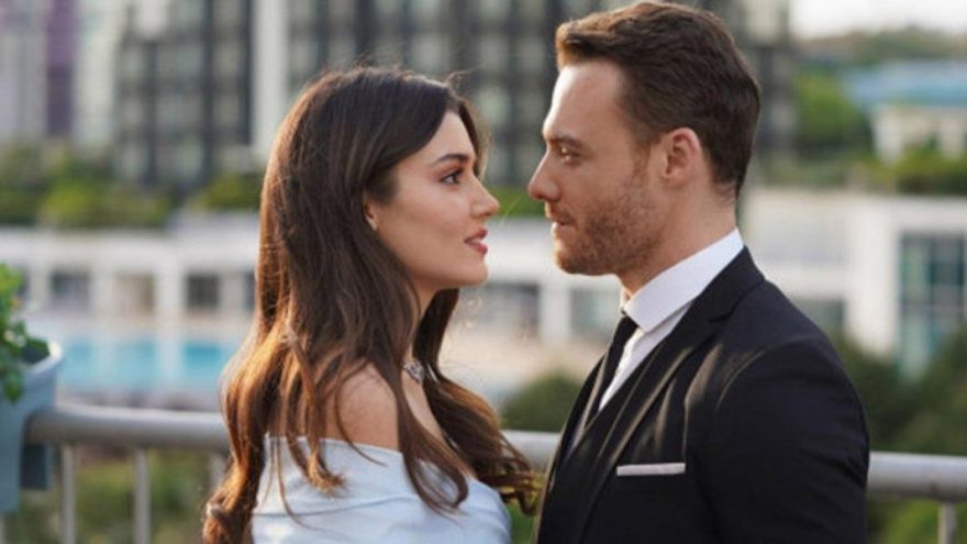 Hande Erçel’den kaçamak Kerem Bursin cevabı