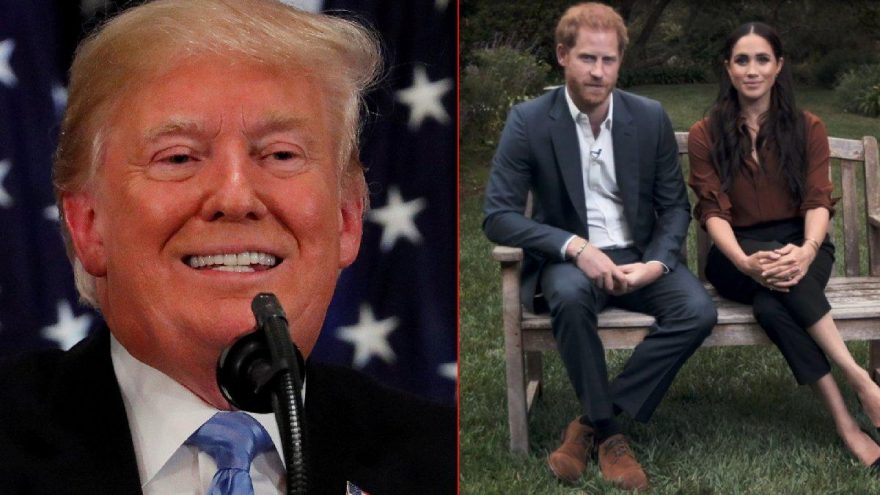 Trump’tan Meghan’a taş: Harry’ye bol şans buna ihtiyacı olacak