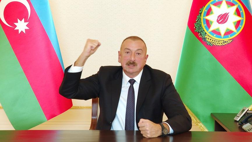 Aliyev: Temas hattını kırdık! Bu bizim tarihi zaferimiz