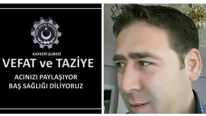 Fabrikada makineye sıkışan işçi feci şekilde can verdi