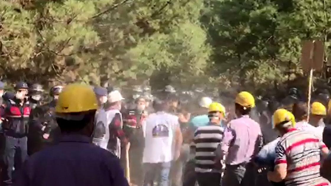 Police disabled miners in Manisa, the disabled gendarmerie in Karaman