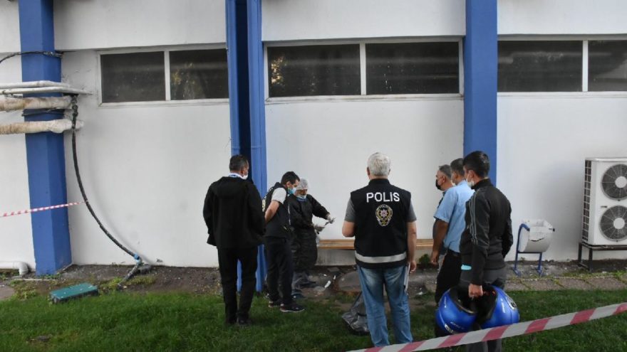 Hastane bahçesinde ölü bulundu