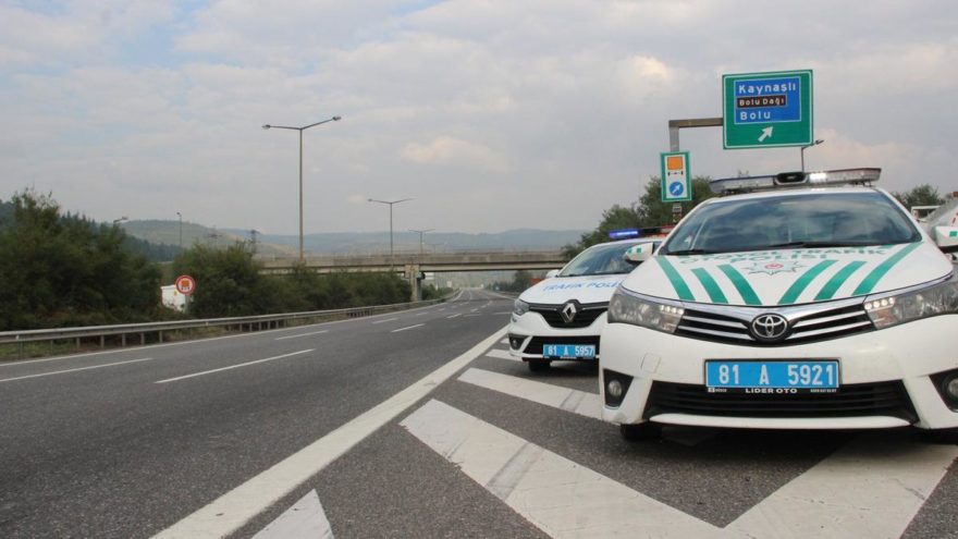 TEM Otoyolu Bolu Dağı Ankara yönü bir ay kapalı kalacak