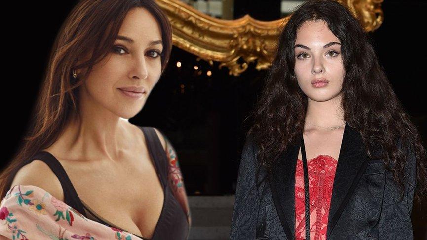 Monica Bellucci’nin kızı Deva annesinin izinde