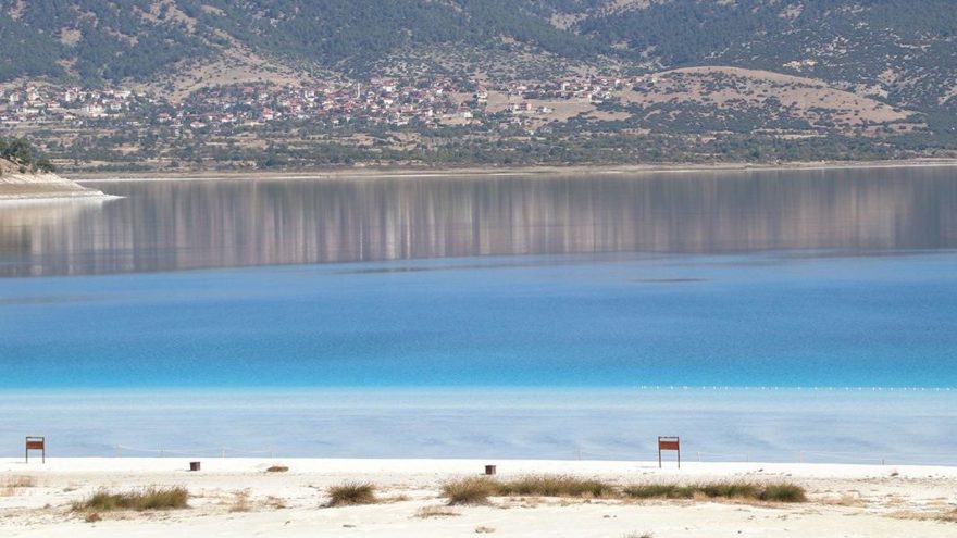 Salda Gölü’nün Beyaz Adalar kısmı ziyarete kapatıldı