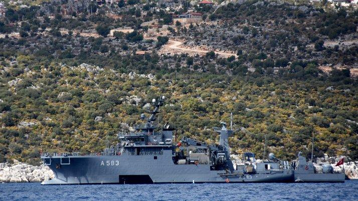 Türk savaş gemileri, Akdeniz’de bekliyor