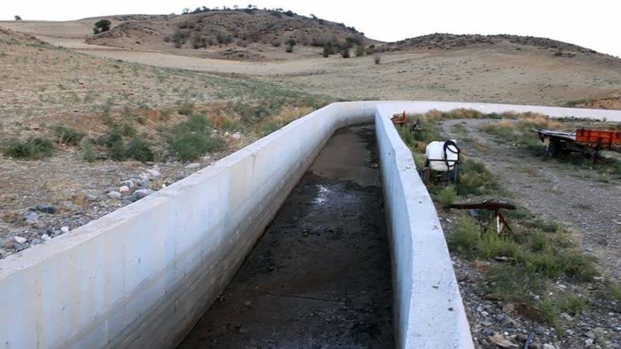 40 milyonluk sulama projesi 9 yılda bitirilemedi