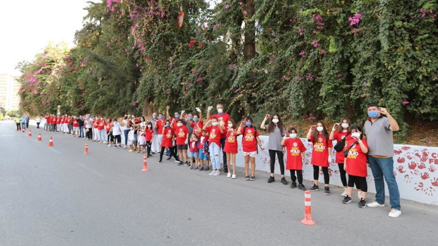 Mersin’de çocuk felcine karşı farkındalık etkinliği