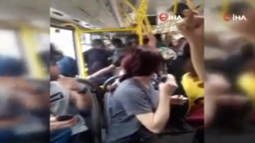 Otobüs sapığını şoför yakalayıp polise teslim etti