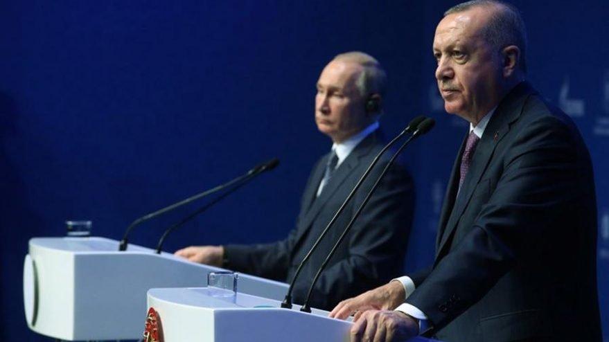 Erdoğan ile Putin arasında kritik görüşme