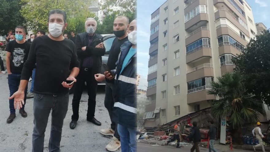 11 katlı binanın ilk 3 katı çöktü, markette 20 kişinin mahsur kaldığı iddia edildi